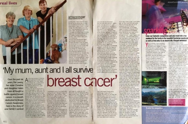 M magazine: Women's cancer battle