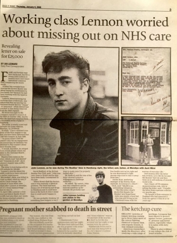 Daily Post: Lennon worried about losing NHS care